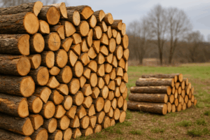 prix d une corde de bois empilée